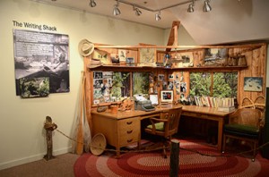 Sigurd Olson's writing shack replica